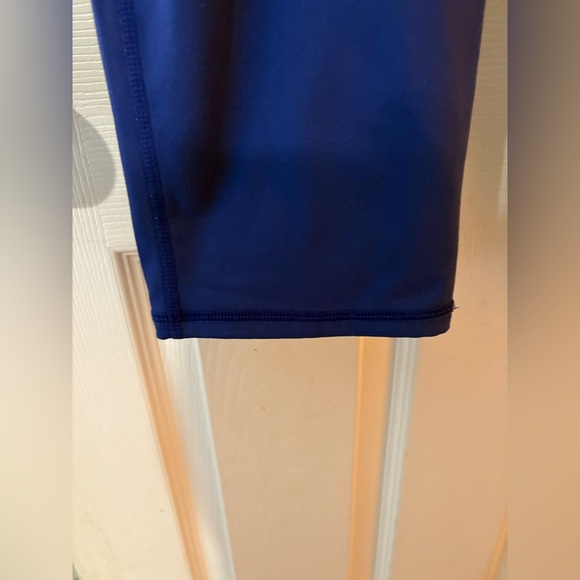 Baddle women’s pickle ball mid-rise capri leggings blue with pockets XL - Picture 5 of 14